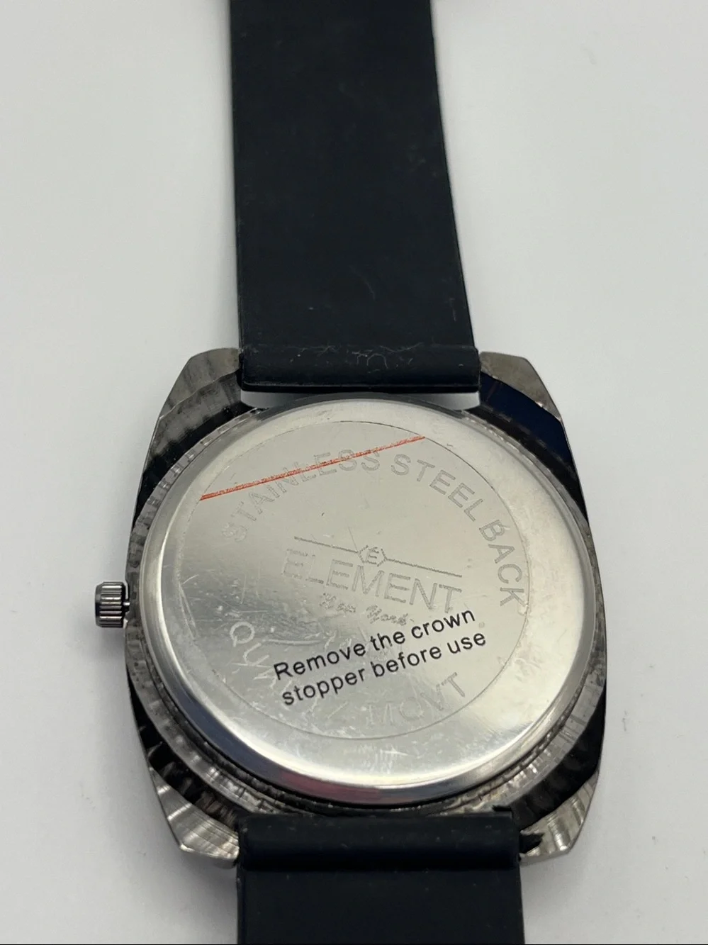 Element Black and Silver Men's Chronograph Watch